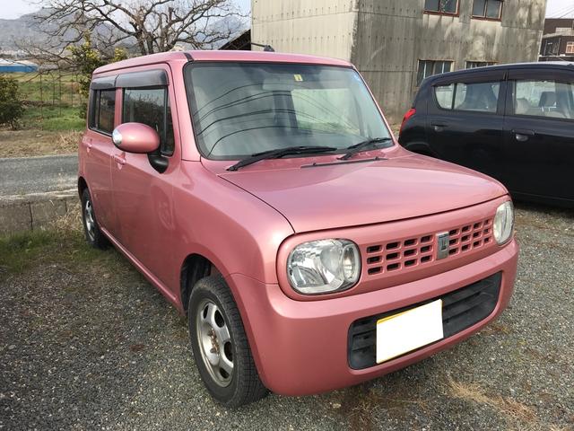 アルトラパン Ｘ　軽自動車　ＥＴＣ　チェリーピンクパールメタリック　ＡＴ（3枚目）