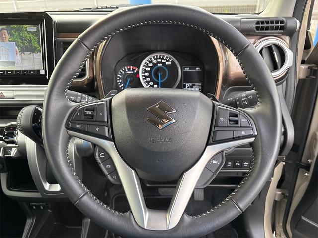 クロスビー ハイブリッドMZ ブラウンアクセントパッケージ ターボ車 8インチ純正パナソニックナビ 全周囲カメラ リヤパーキングセンサー オートクルーズコントロール 車線維持支援機能 オートライト LEDヘッドランプ スマートキー(10枚目)