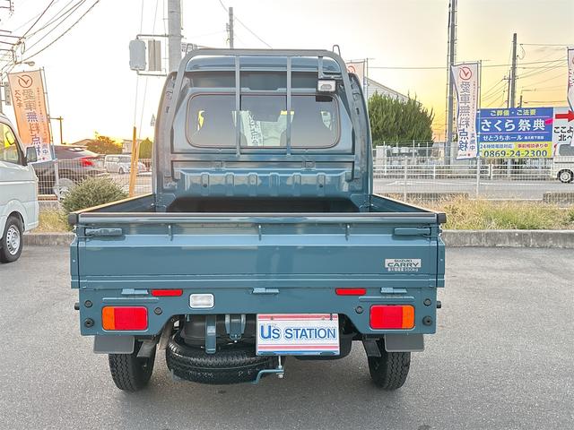 スーパーキャリイ Ｘリミテッド　４ＡＴ　４ＷＤ　純正７インチパナソニックナビ　ワンセグＴＶ　Ｂｌｕｅｔｏｏｔｈ接続　衝突被害軽減システム　リヤパーキングセンサー　キーレスエントリー　アイドリングストップ　電動格納ミラー　オートライト（6枚目）
