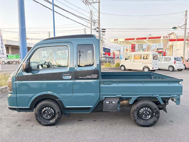 スーパーキャリイ Ｘリミテッド　４ＡＴ　４ＷＤ　純正７インチパナソニックナビ　ワンセグＴＶ　Ｂｌｕｅｔｏｏｔｈ接続　衝突被害軽減システム　リヤパーキングセンサー　キーレスエントリー　アイドリングストップ　電動格納ミラー　オートライト（8枚目）