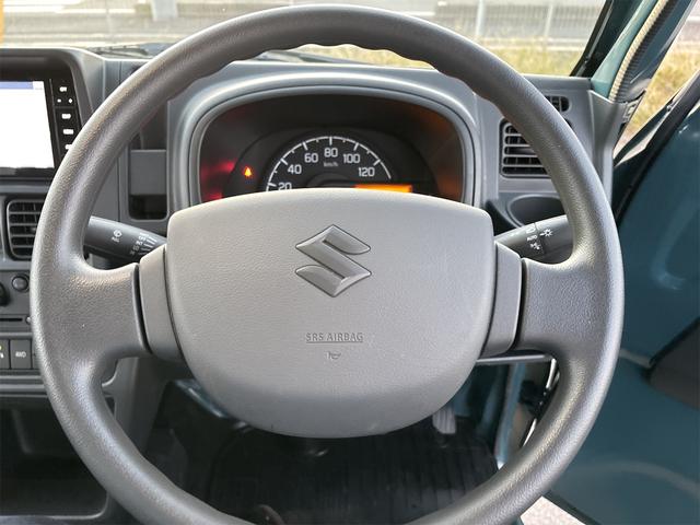 スーパーキャリイ Ｘリミテッド　４ＡＴ　４ＷＤ　純正７インチパナソニックナビ　ワンセグＴＶ　Ｂｌｕｅｔｏｏｔｈ接続　衝突被害軽減システム　リヤパーキングセンサー　キーレスエントリー　アイドリングストップ　電動格納ミラー　オートライト（28枚目）