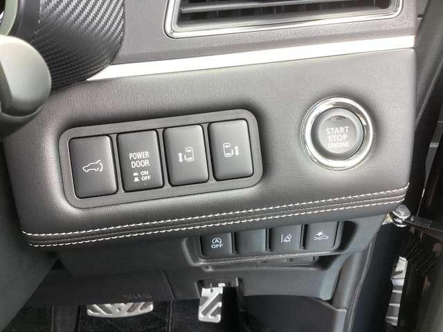 デリカD:5 シャモニー カスタム仕様 アイドリングS アクティブクルーズコントロール イモビ 衝突被害軽減装置 Bモニター サイドカメラ 助手席エアバッグ 地デジTV 電動リアゲート 4WD シートH パワーシート ABS(10枚目)