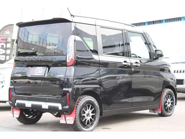 デリカミニ T プレミアム カスタム仕様 メモリーナビ 全周囲カメラ 衝突軽減装置 ターボエンジン ナビTV 寒冷地 パワステ フルタイム4WD エアバッグ LEDヘッド ESC サイドカメラ クルコン インテリキー キーフリー(2枚目)