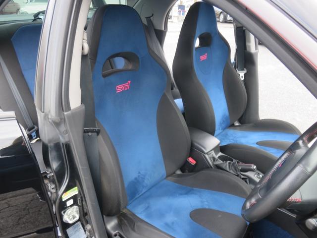 WRX STi 6速MT 大型ウイング タイベル交換済 禁煙(16枚目)