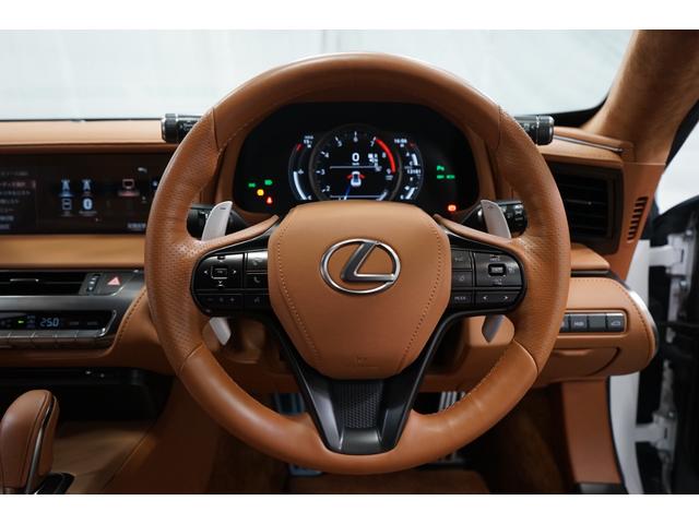 LC500 Sパッケージ マークレビンソン カーボンルーフ TVナビ Bカメラ プリクラッシュ 禁煙 レーダークルーズ クリアランスソナー 茶ハーフレザー LEDヘッド フルセグ DVD BTオーディオ ETC スマートキーU(11枚目)