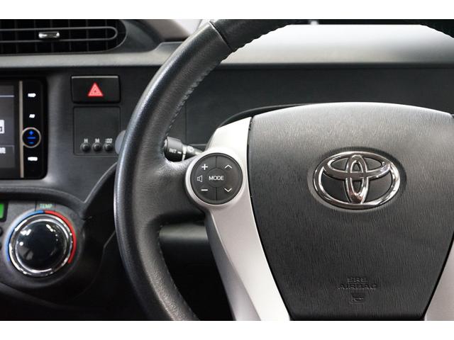 アクア G ハイブリッド 禁煙車 スマートキ 純正ナビTV バックカメラ オートライト CD/DVD Bluetooth接続 フルセグ LEDヘッドランプ 15AW ETC Pスタート アイドリングストップ ヘッドウォッシャー(41枚目)