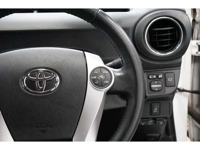 アクア G ハイブリッド 禁煙車 スマートキ 純正ナビTV バックカメラ オートライト CD/DVD Bluetooth接続 フルセグ LEDヘッドランプ 15AW ETC Pスタート アイドリングストップ ヘッドウォッシャー(42枚目)
