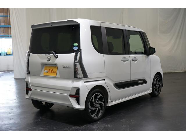 タント カスタムRSスタイルセレクション 禁煙車 両側電動スライドドア TVナビ 全方位カメラ 衝突軽減 純正15AW レーダークルーズ ターボ ハーフレザー シートヒーター DVD Bluetooth接続 ETC スマートアシスト フルセグ(8枚目)