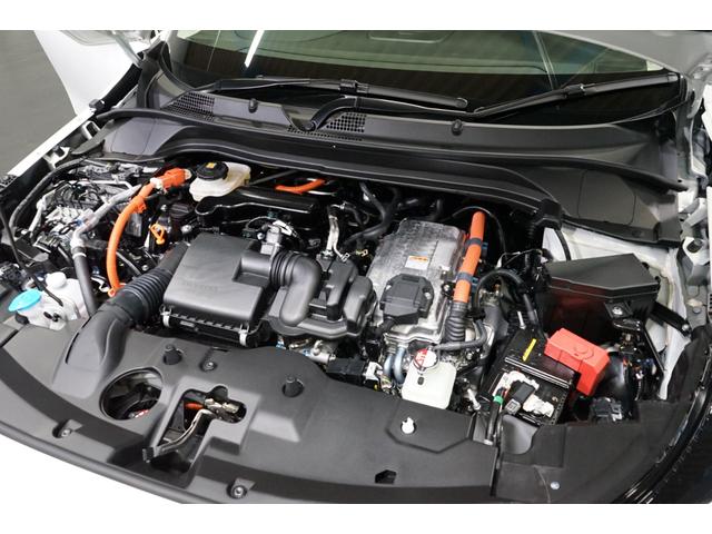 ヴェゼル e:HEV Z ハイブリッド 後期型 登録済未使用車 禁煙車 9型TVナビ バックカメラ ホンダセンシング ETC 衝突軽減ブレーキ CMBS BSM レーダークルーズ ハーフ革 フルセグ Bluetooth接続 パワーバックドア(61枚目)