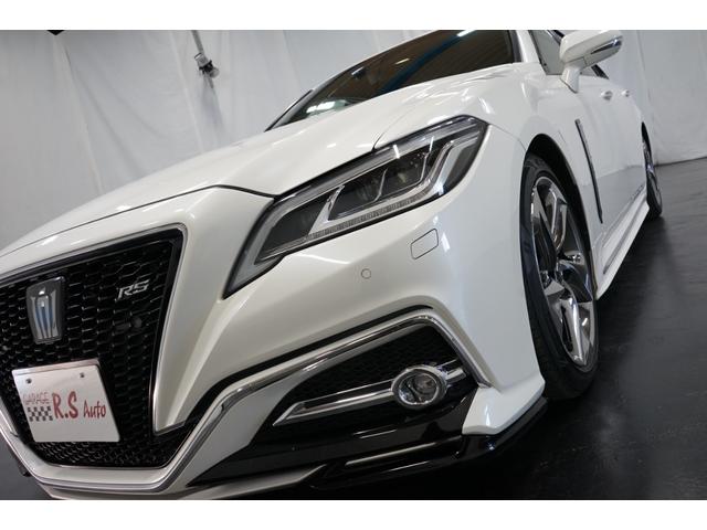 クラウンハイブリッド ＲＳアドバンス　サンルーフ　黒革　ローダウン　８型ナビＴＶ　バックカメラ　ＥＴＣ　フルセグ　衝突軽減　レーダークルーズ　ＤＶＤ　Ｂｌｕｅｔｏｏｔｈ　流星ウィンカー　パワーシート　ＨＵＤ　シートエアコン　プリクラッシュ（19枚目）