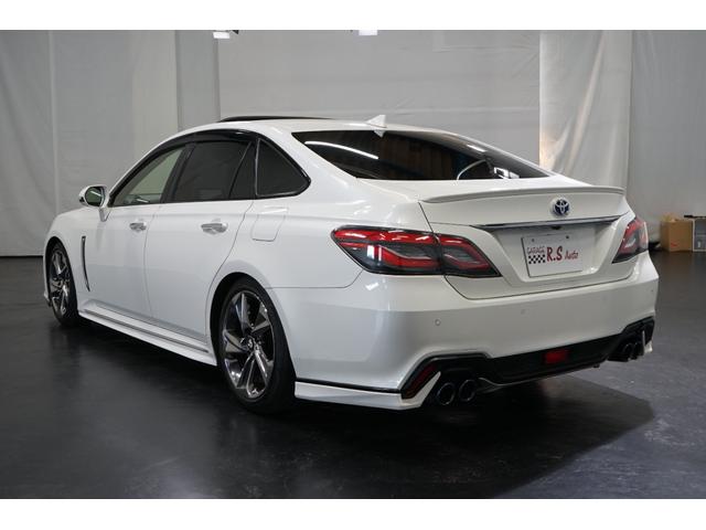 クラウンハイブリッド ＲＳアドバンス　サンルーフ　黒革　ローダウン　８型ナビＴＶ　バックカメラ　ＥＴＣ　フルセグ　衝突軽減　レーダークルーズ　ＤＶＤ　Ｂｌｕｅｔｏｏｔｈ　流星ウィンカー　パワーシート　ＨＵＤ　シートエアコン　プリクラッシュ（69枚目）