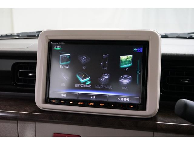 アルトラパン モード　禁煙車　軽自動車　衝突軽減ブレーキ　８型ナビＴＶ　全方位カメラ　ＥＴＣ　アイドリングストップ　スマートキー　オートライト　ＤＶＤ　Ｂｌｕｅｔｏｏｔｈ　Ｂカメラ　シートヒーター　ベンチシート　点検記録簿（10枚目）