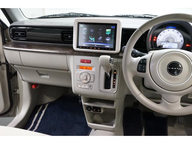 アルトラパン モード　禁煙車　軽自動車　衝突軽減ブレーキ　８型ナビＴＶ　全方位カメラ　ＥＴＣ　アイドリングストップ　スマートキー　オートライト　ＤＶＤ　Ｂｌｕｅｔｏｏｔｈ　Ｂカメラ　シートヒーター　ベンチシート　点検記録簿（32枚目）