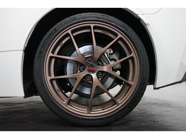 BRZ S 禁煙車 6速ミッション車 STIダウンサス STIマフラー 9型ナビ クルコン バックカメラ 18AW ハーフ革 シートヒーター DVD Bluetooth フルセグ ETC ローダウン スマートキー(28枚目)