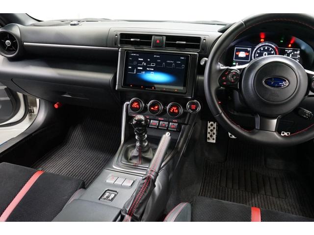 BRZ S 禁煙車 6速ミッション車 STIダウンサス STIマフラー 9型ナビ クルコン バックカメラ 18AW ハーフ革 シートヒーター DVD Bluetooth フルセグ ETC ローダウン スマートキー(32枚目)