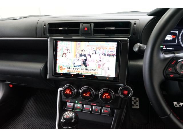 BRZ S 禁煙車 6速ミッション車 STIダウンサス STIマフラー 9型ナビ クルコン バックカメラ 18AW ハーフ革 シートヒーター DVD Bluetooth フルセグ ETC ローダウン スマートキー(34枚目)