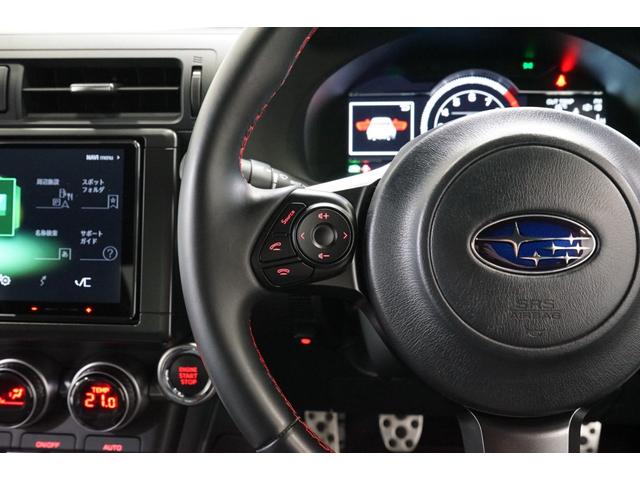BRZ S 禁煙車 6速ミッション車 STIダウンサス STIマフラー 9型ナビ クルコン バックカメラ 18AW ハーフ革 シートヒーター DVD Bluetooth フルセグ ETC ローダウン スマートキー(43枚目)