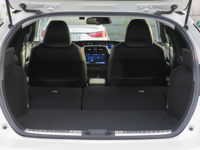プリウス Aツーリングセレクション ハイブリッド 禁煙車 後期 黒革 9型ナビTV バックカメラ HUD ETC CD/DVD プリクラッシュ レーダークルーズ 17AW フルセグ BT音楽 アイドリングストップ パワーシート シートヒーター BSM(17枚目)
