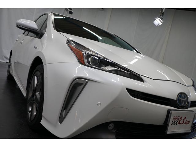 プリウス Aツーリングセレクション ハイブリッド 禁煙車 後期 黒革 9型ナビTV バックカメラ HUD ETC CD/DVD プリクラッシュ レーダークルーズ 17AW フルセグ BT音楽 アイドリングストップ パワーシート シートヒーター BSM(18枚目)