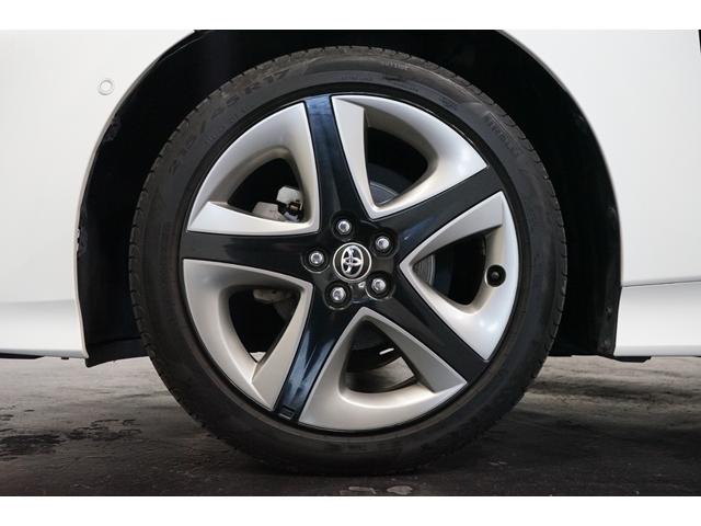 プリウス Aツーリングセレクション ハイブリッド 禁煙車 後期 黒革 9型ナビTV バックカメラ HUD ETC CD/DVD プリクラッシュ レーダークルーズ 17AW フルセグ BT音楽 アイドリングストップ パワーシート シートヒーター BSM(24枚目)