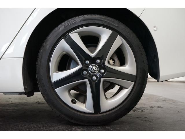 プリウス Aツーリングセレクション ハイブリッド 禁煙車 後期 黒革 9型ナビTV バックカメラ HUD ETC CD/DVD プリクラッシュ レーダークルーズ 17AW フルセグ BT音楽 アイドリングストップ パワーシート シートヒーター BSM(28枚目)