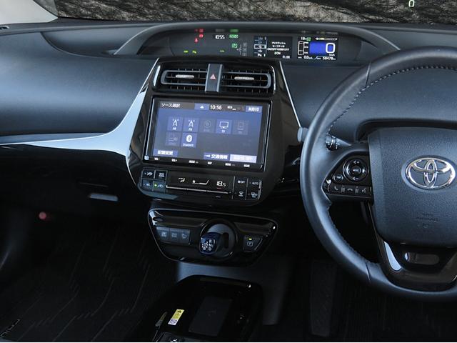 プリウス Aツーリングセレクション ハイブリッド 禁煙車 後期 黒革 9型ナビTV バックカメラ HUD ETC CD/DVD プリクラッシュ レーダークルーズ 17AW フルセグ BT音楽 アイドリングストップ パワーシート シートヒーター BSM(32枚目)