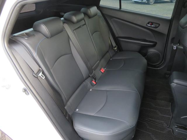 プリウス Aツーリングセレクション ハイブリッド 禁煙車 後期 黒革 9型ナビTV バックカメラ HUD ETC CD/DVD プリクラッシュ レーダークルーズ 17AW フルセグ BT音楽 アイドリングストップ パワーシート シートヒーター BSM(50枚目)