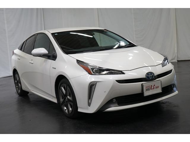 プリウス Aツーリングセレクション ハイブリッド 禁煙車 後期 黒革 9型ナビTV バックカメラ HUD ETC CD/DVD プリクラッシュ レーダークルーズ 17AW フルセグ BT音楽 アイドリングストップ パワーシート シートヒーター BSM(67枚目)