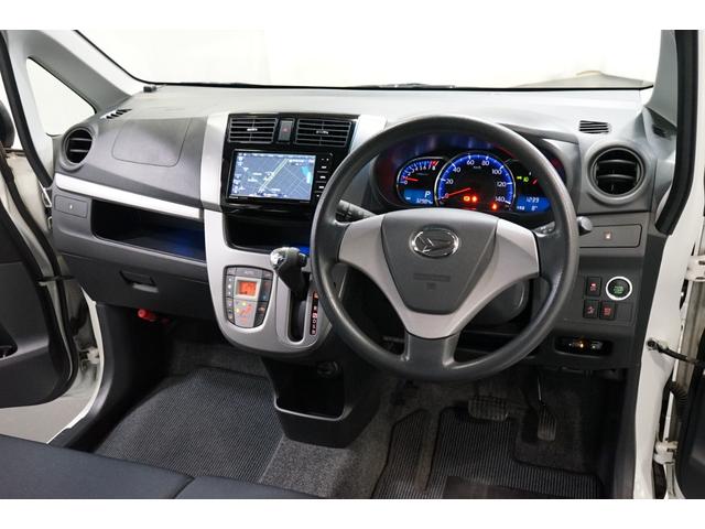 ムーヴ カスタム X SA 1オーナー 後期 軽自動車 衝突軽減ブレーキ TVナビ バックカメラ 点検記録簿 14AW ETC スマートキー フルフラット CD/DVD Bluetooth接続 オートライト アイドリングストップ(2枚目)