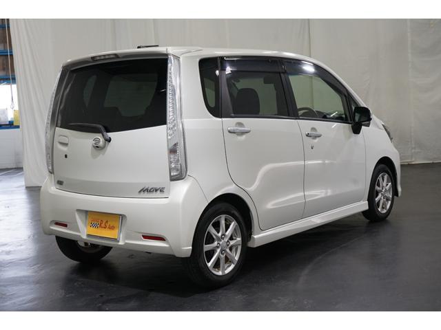 ムーヴ カスタム X SA 1オーナー 後期 軽自動車 衝突軽減ブレーキ TVナビ バックカメラ 点検記録簿 14AW ETC スマートキー フルフラット CD/DVD Bluetooth接続 オートライト アイドリングストップ(8枚目)