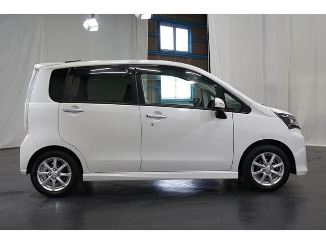 ムーヴ カスタム X SA 1オーナー 後期 軽自動車 衝突軽減ブレーキ TVナビ バックカメラ 点検記録簿 14AW ETC スマートキー フルフラット CD/DVD Bluetooth接続 オートライト アイドリングストップ(14枚目)