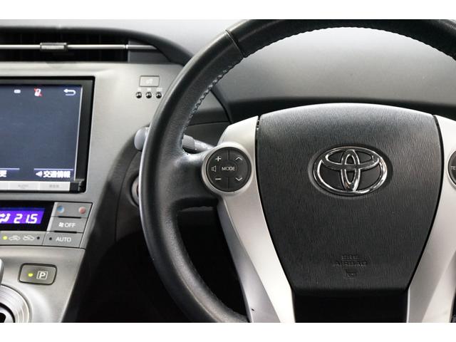 プリウス G ハイブリッド 禁煙車 後期 モデリスタフルエアロ 8型ナビTV バックカメラ ETC オートクルーズ ツーリング仕様17AW ハーフ黒革 パワーシート CD/DVD再生 Bluetooth接続 アイドリングストップ(40枚目)