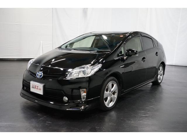 プリウス G ハイブリッド 禁煙車 後期 モデリスタフルエアロ 8型ナビTV バックカメラ ETC オートクルーズ ツーリング仕様17AW ハーフ黒革 パワーシート CD/DVD再生 Bluetooth接続 アイドリングストップ(66枚目)