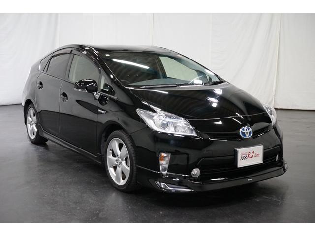 プリウス G ハイブリッド 禁煙車 後期 モデリスタフルエアロ 8型ナビTV バックカメラ ETC オートクルーズ ツーリング仕様17AW ハーフ黒革 パワーシート CD/DVD再生 Bluetooth接続 アイドリングストップ(67枚目)