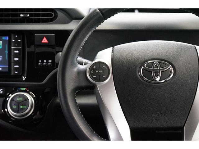 アクア Ｇブラックソフトレザーセレクション　ハイブリッド　禁煙車　中期型　黒革シート　スマートキー　ＴＶナビ　バックカメラ　プリクラッシュセーフティ　クルーズコントロール　ＥＴＣ　アイドリングストップ　ＣＤ／ＤＶＤ再生　Ｂｌｕｅｔｏｏｔｈ接続　シートヒーター（42枚目）