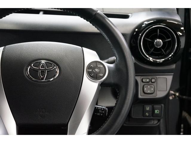 アクア Ｇブラックソフトレザーセレクション　ハイブリッド　禁煙車　中期型　黒革シート　スマートキー　ＴＶナビ　バックカメラ　プリクラッシュセーフティ　クルーズコントロール　ＥＴＣ　アイドリングストップ　ＣＤ／ＤＶＤ再生　Ｂｌｕｅｔｏｏｔｈ接続　シートヒーター（43枚目）
