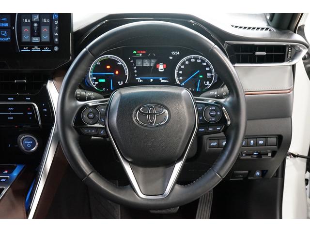 ハリアーハイブリッド Ｚ　レザーパッケージ　禁煙車　ワンオーナー　モデリスタフルエアロ　黒革　１２．３型ナビＴＶ　ＪＢＬサウンド　ＨＵＤ　バックカメラ　プリクラッシュ　レーダークルーズ　ＥＴＣ付　フルセグＴＶ　Ｂｌｕｅｔｏｏｔｈ　シートエアコン（9枚目）