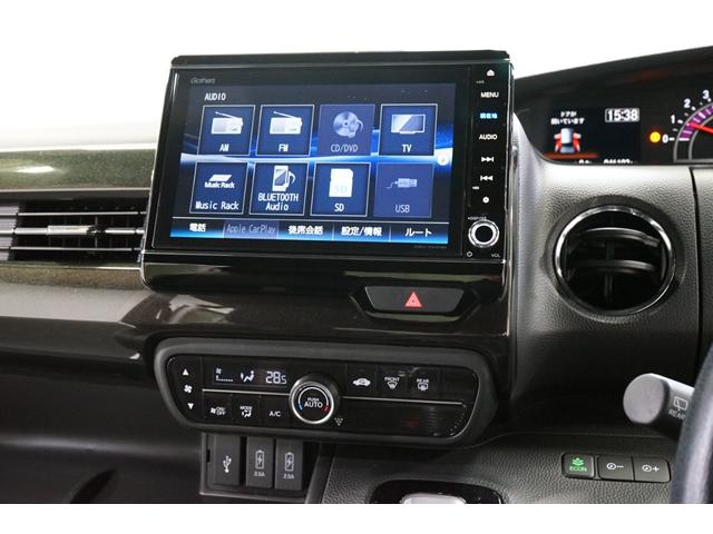 Ｎ－ＢＯＸカスタム Ｇ・Ｌターボホンダセンシング　禁煙車　軽自動車　両側電動スライドドア　衝突軽減ブレーキ　黒ハーフレザー　８型ナビＴＶ　バックカメラ　レーダークルーズ　ＣＤ／ＤＶＤ再生　Ｂｌｕｅｔｏｏｔｈ接続　ＥＴＣ　ＵＳＢ　オートライト　１５ＡＷ（10枚目）