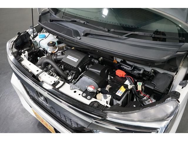 Ｎ－ＢＯＸカスタム Ｇ・Ｌターボホンダセンシング　禁煙車　軽自動車　両側電動スライドドア　衝突軽減ブレーキ　黒ハーフレザー　８型ナビＴＶ　バックカメラ　レーダークルーズ　ＣＤ／ＤＶＤ再生　Ｂｌｕｅｔｏｏｔｈ接続　ＥＴＣ　ＵＳＢ　オートライト　１５ＡＷ（61枚目）