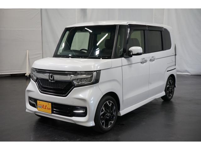 Ｎ－ＢＯＸカスタム Ｇ・Ｌターボホンダセンシング　禁煙車　軽自動車　両側電動スライドドア　衝突軽減ブレーキ　黒ハーフレザー　８型ナビＴＶ　バックカメラ　レーダークルーズ　ＣＤ／ＤＶＤ再生　Ｂｌｕｅｔｏｏｔｈ接続　ＥＴＣ　ＵＳＢ　オートライト　１５ＡＷ（66枚目）