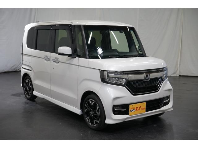 Ｎ－ＢＯＸカスタム Ｇ・Ｌターボホンダセンシング　禁煙車　軽自動車　両側電動スライドドア　衝突軽減ブレーキ　黒ハーフレザー　８型ナビＴＶ　バックカメラ　レーダークルーズ　ＣＤ／ＤＶＤ再生　Ｂｌｕｅｔｏｏｔｈ接続　ＥＴＣ　ＵＳＢ　オートライト　１５ＡＷ（67枚目）