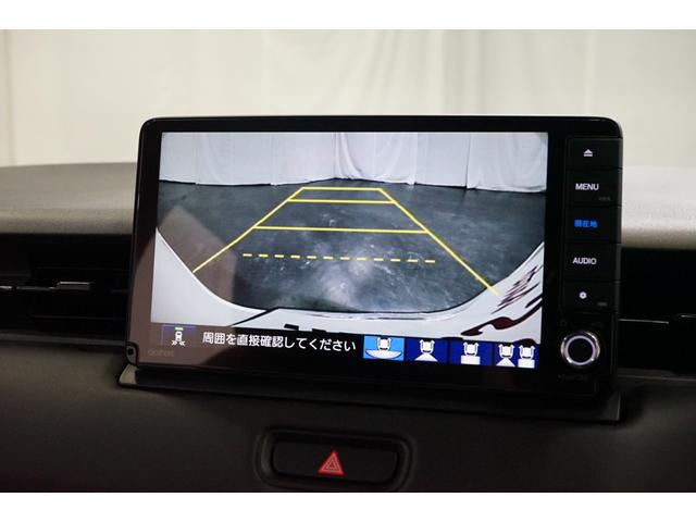 ヴェゼル ｅ：ＨＥＶ　Ｚ　禁煙車　ワンオーナー　９型ナビＴＶ　バックカメラ　衝突軽減ブレーキ　ＣＭＢＳ　レーダークルーズ　ハーフ革　ＥＴＣ　ＣＤ／ＤＶＤ　Ｂｌｕｅｔｏｏｔｈ接続　電動リアゲート　シートヒーター　ホンダセンシング（6枚目）