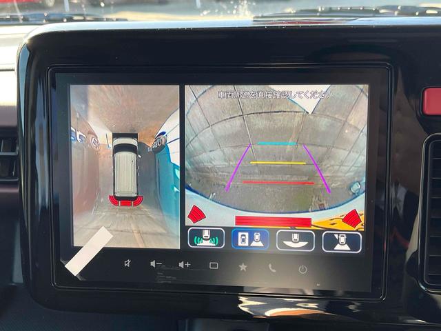 スペーシアカスタム ハイブリッドＸＳ　全周囲カメラ　両側電動スライドドア　ナビ　ＴＶ　クリアランスソナー　オートクルーズコントロール　レーンアシスト　衝突被害軽減システム　オートライト　ＬＥＤヘッドランプ　スマートキー（5枚目）