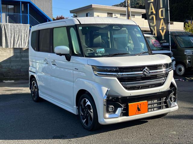 スペーシアカスタム ハイブリッドＸＳ　全周囲カメラ　両側電動スライドドア　ナビ　ＴＶ　クリアランスソナー　オートクルーズコントロール　レーンアシスト　衝突被害軽減システム　オートライト　ＬＥＤヘッドランプ　スマートキー（13枚目）