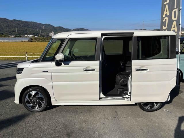 スペーシアカスタム ハイブリッドＸＳ　全周囲カメラ　両側電動スライドドア　ナビ　ＴＶ　クリアランスソナー　オートクルーズコントロール　レーンアシスト　衝突被害軽減システム　オートライト　ＬＥＤヘッドランプ　スマートキー（14枚目）