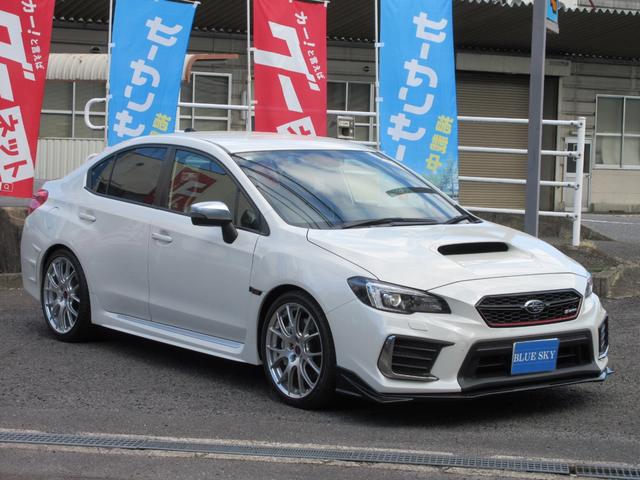 ＷＲＸ ＳＴＩ ＳＴＩ　Ｓ２０８　特別仕様車　４ＷＤ　ＲＥＣＡＲＯバケットタイプシート　ドライカーボントランクスポイラー　フレキシブルタワーバー　ＳＴＩ製ＢＢＳ１９ＡＷ　Ｂカメラ　フロント／サイドビュー　ナビ／ＴＶ（46枚目）