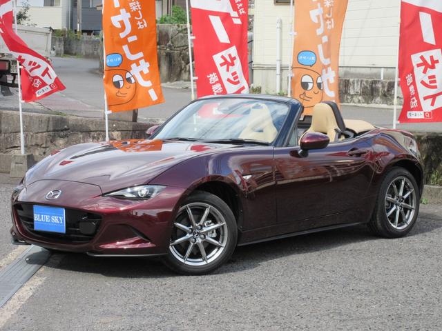 ロードスター ３５周年記念車　特別仕様車　６ＭＴ　ＢＯＳＥサウンドシステム　コネクトナビ／ＴＶ　純正ドライブレコーダー　バックカメラ　パーキングセンサー　クルコン　ＥＴＣ　シートヒーター　純正１６ＡＷ　スペアキー（49枚目）