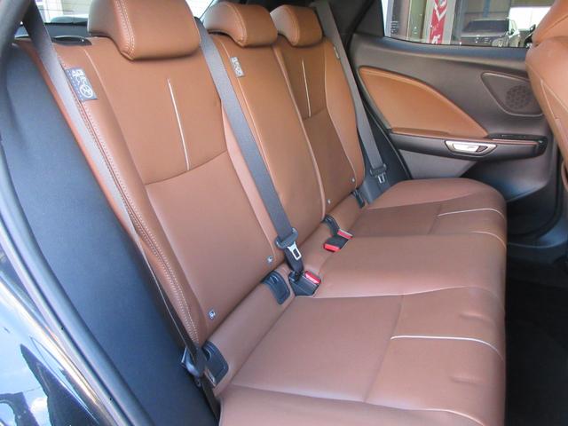 乗り心地良いリアシート！