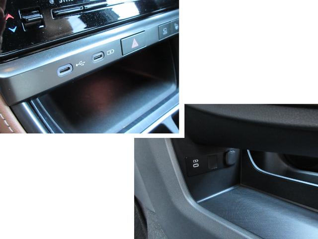 センターコンソールに通信用ＵＳＢ、センターコンソール下部に充電用ＵＳＢとシガーソケットが装備されています！！