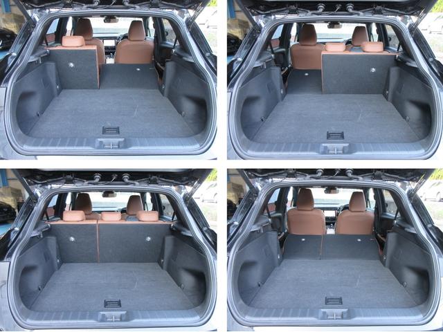 ６：４分割可倒式シートで多彩なシートアレンジが可能！